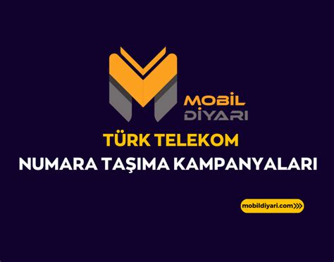 Numara taşıma türk telekom kampanya